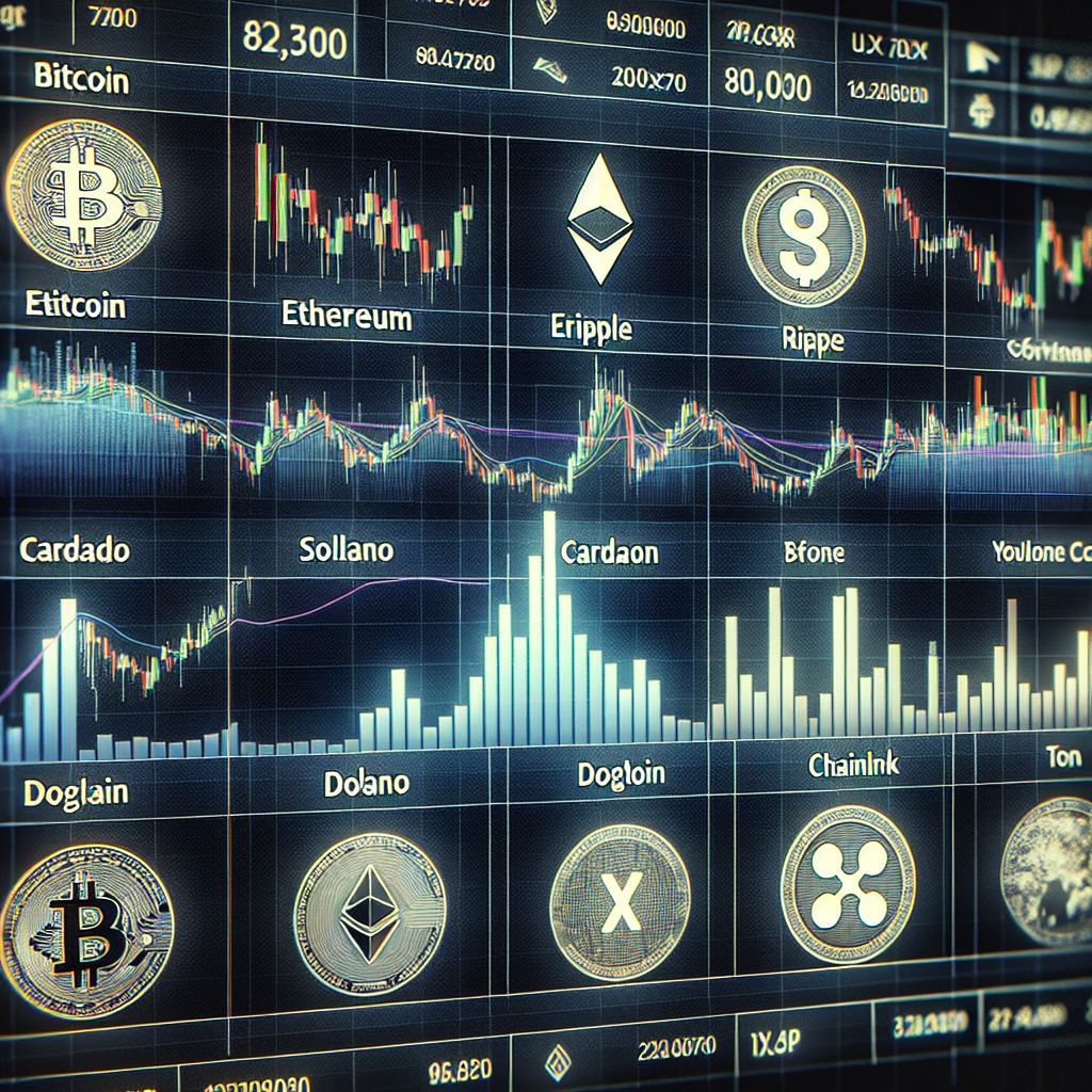 Cryptocurrency Price Analysis: Bitcoin, Ethereum, Binance Coin, Ripple, Solana, Cardano, Dogecoin, TON, Chainlink, and Polygon