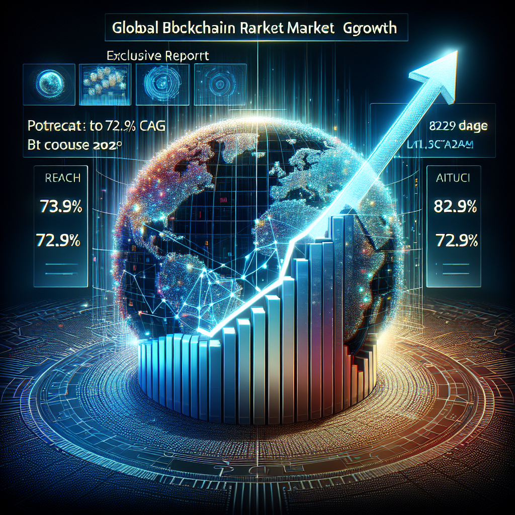 Projected Global Blockchain Market Growth at 72.9% CAGR by 2028 - Exclusive Report