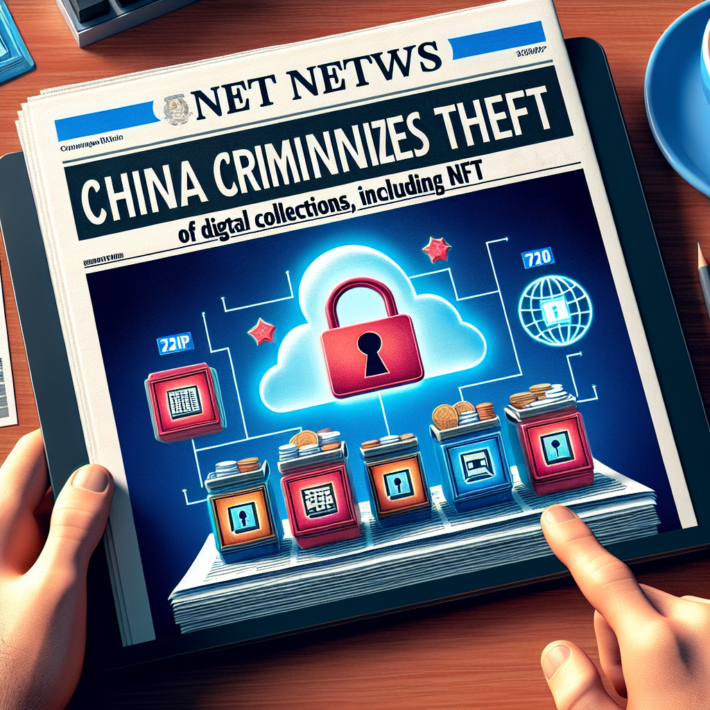 China Criminalizes Theft of Digital Collections Such as NFTs