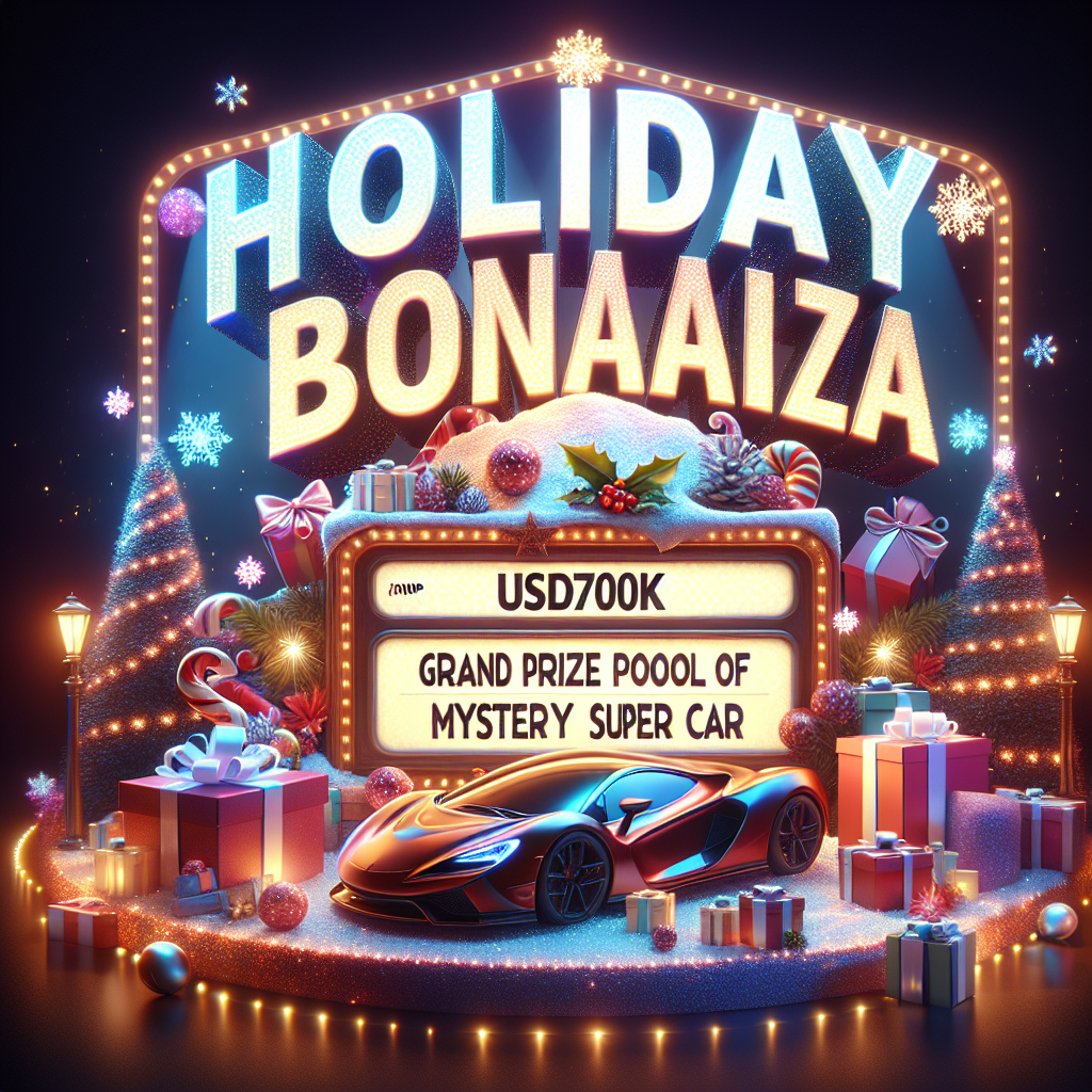 OKX Launches 'Holiday Bonanza' Campaign with USD700k in Prizes, Including a 'Mystery Super Car'