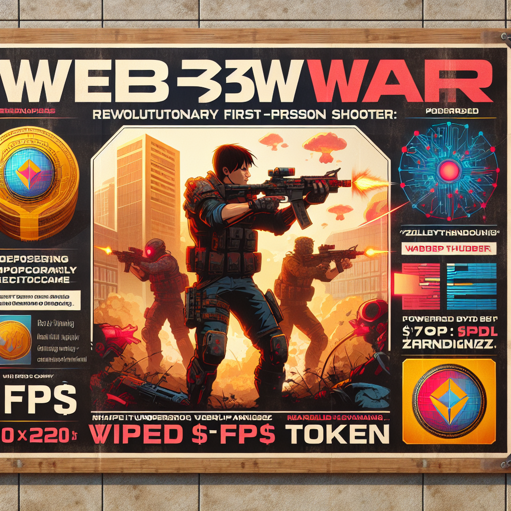 Introducing Web3War®: The Revolutionary FPS Game by Roll1ng Thund3rz, Empowered by Zilliqa, Unveils $FPS Token